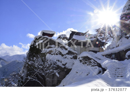 山寺　納経堂　開山堂 37632077