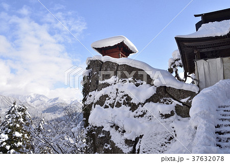 山寺　納経堂　開山堂 37632078