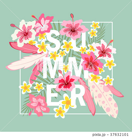 summer greeting card 37632101