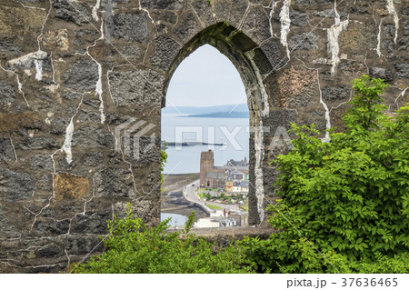 Window of McCaig's Tower in Oban, Scotland Window of McCaig's Tower in Oban, Scotland 37636465