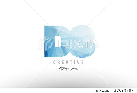 polygonal alphabet letter logo icon combination 37638787