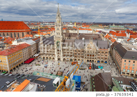 Munich. New Town Hall. Munich. New Town Hall. 37639341