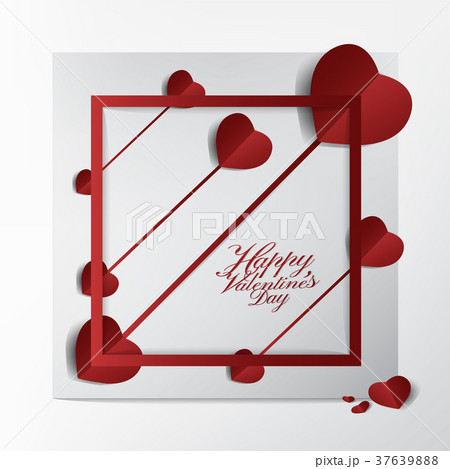 Arrow of Love Getting Card for Valentine's Day. Arrow of Love Getting Card for Valentine's Day. 37639888