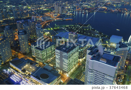 横浜夜景 37643468