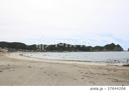 鵜原海水浴場 鵜原海岸 千葉県勝浦市 の写真素材