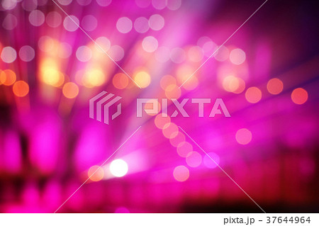 abstract multi-colored light on stage background 37644964