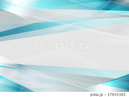 Blue and grey glossy stripes abstract background 37645365