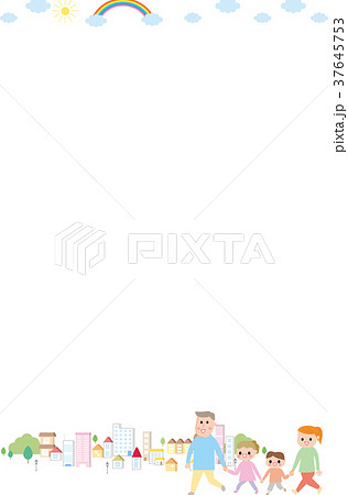 家族でおでかけ 街 家族でおでかけ 街 37645753