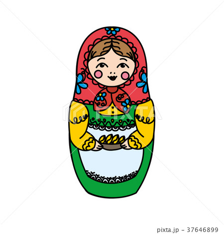 Russian dolls - matryoshka 37646899