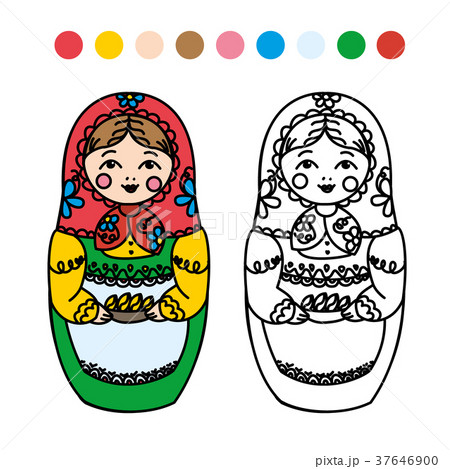 Russian dolls - matryoshka 37646900