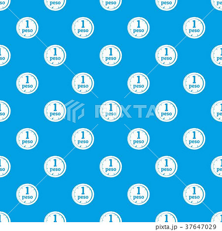 Peso pattern seamless blue Peso pattern seamless blue 37647029