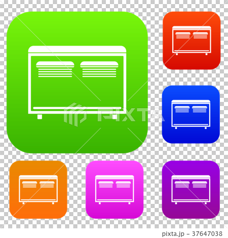 Home equipment for heating set color collection Home equipment for heating set color collection 37647038