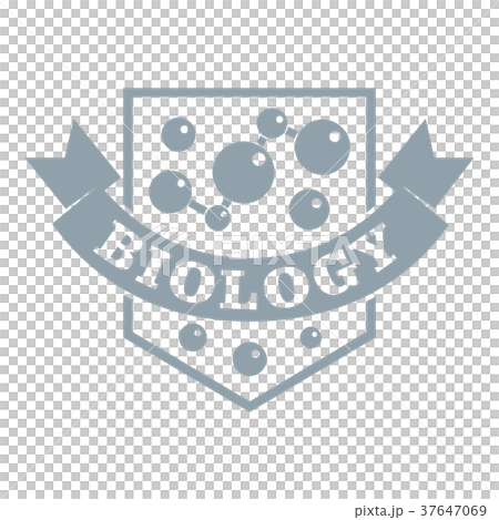 Evolution biology logo, simple gray style - Stock Illustration ...