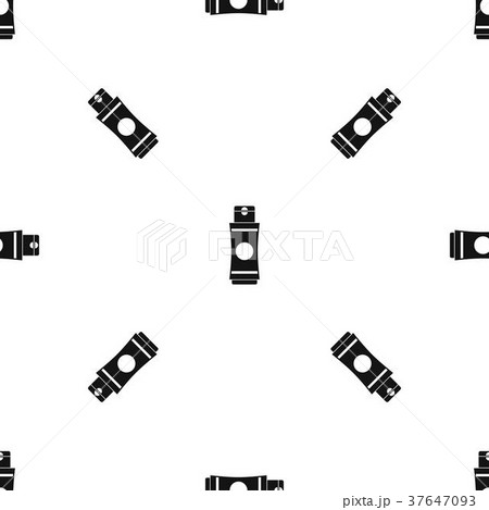 Tube of cream or gel pattern seamless black Tube of cream or gel pattern seamless black 37647093