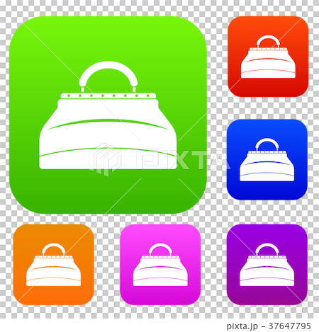 Carpetbag set color collection 37647795
