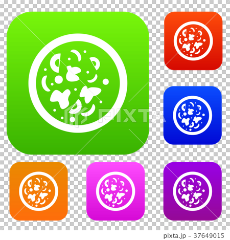 Asian hot dish set color collection 37649015