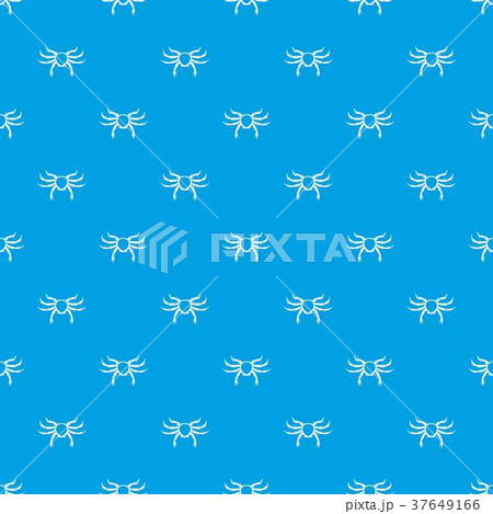 Crab sea animal pattern seamless blue 37649166