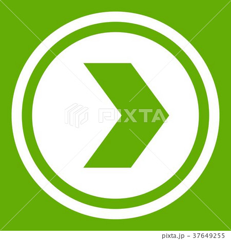 Arrow to right in circle icon green Arrow to right in circle icon green 37649255