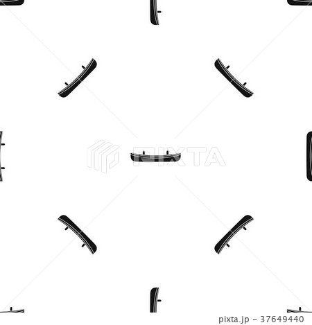 Small boat pattern seamless black Small boat pattern seamless black 37649440