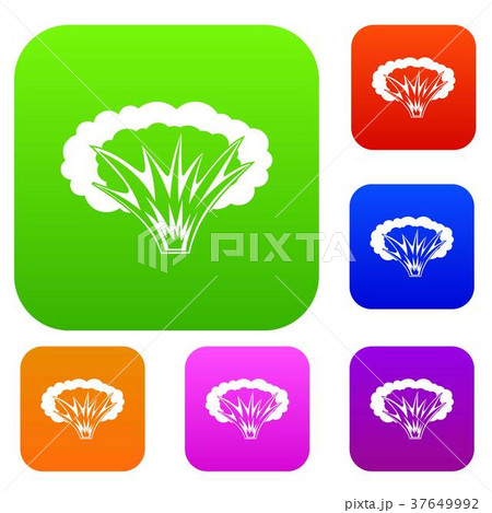 Atomical explosion set color collection 37649992