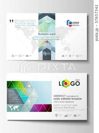 Business card templates. Cover template, easy 37657342
