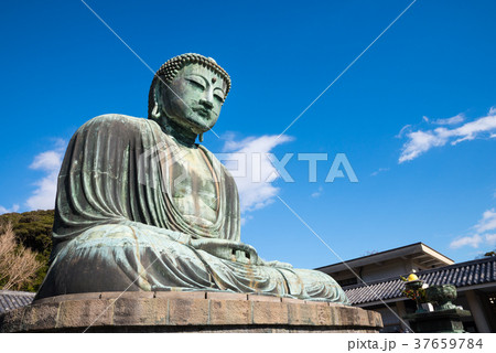 鎌倉大仏 高徳院 神奈川県鎌倉市 2017年12月現在 37659784