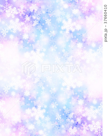 背景素材　雪　テクスチャー 37660410