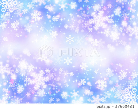 背景素材　雪　テクスチャー 37660431