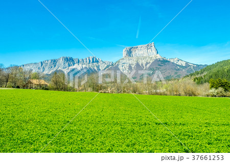 Chichilianne scenic view in France Chichilianne scenic view in France 37661253