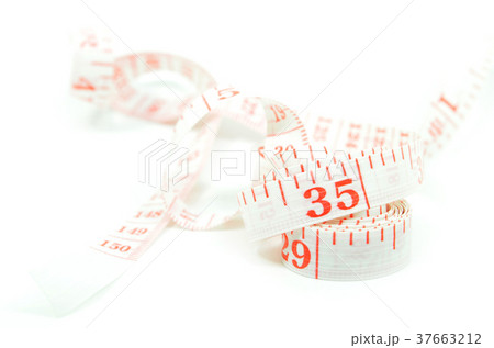 White measure tape White measure tape 37663212