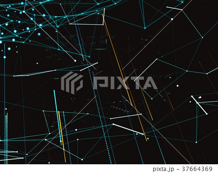 Social networks presented in abstract digital form Social networks presented in abstract digital form 37664369