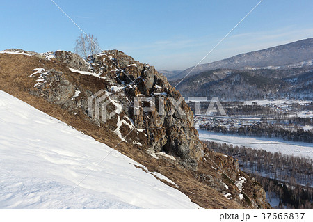 Rock of Devil's finger, Altai, Russia Rock of Devil's finger, Altai, Russia 37666837