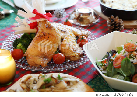 クリスマスの食事 37667736