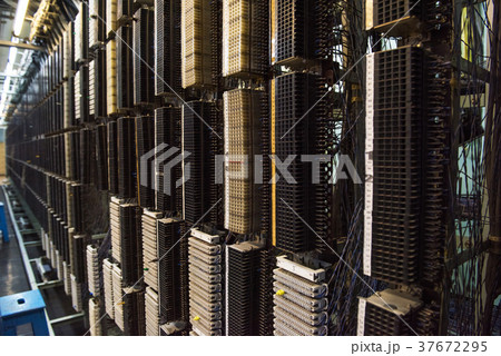 Retro telephone exchange 37672295