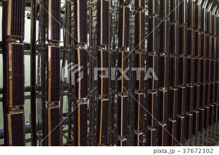 Retro telephone exchange Retro telephone exchange 37672302