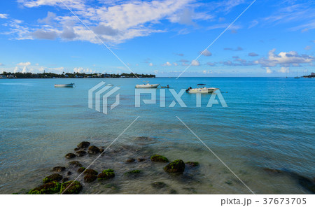 Seascape of Mauritius Island 37673705