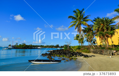 Seascape of Mauritius Island 37673893