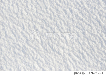 snow for texture or background at sunny day 37674221