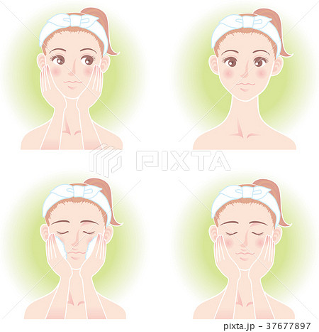 女性美容スキンケア 37677897