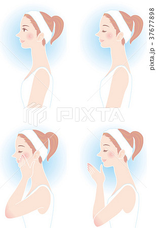 女性美容スキンケア 37677898