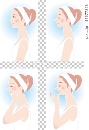 女性美容スキンケア 37677898