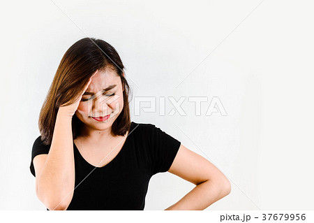 Women Stress Headache Women Stress Headache 37679956