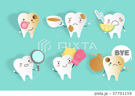 tooth with sensitive problem 37701159