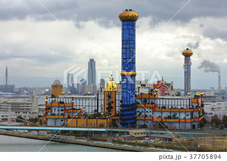 舞洲スラッジセンター～空撮～ 37705894