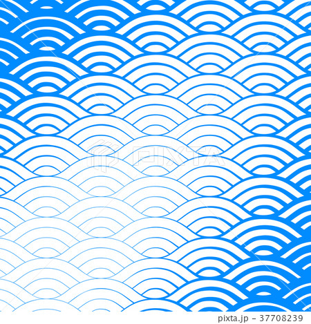 Background with abstract line waves pattern and 37708239