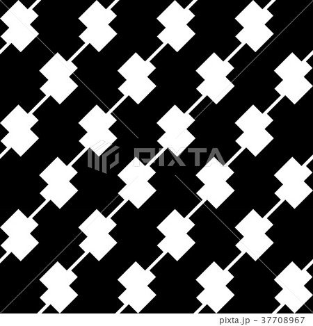 Black and white geometric seamless pattern. Black and white geometric seamless pattern. 37708967