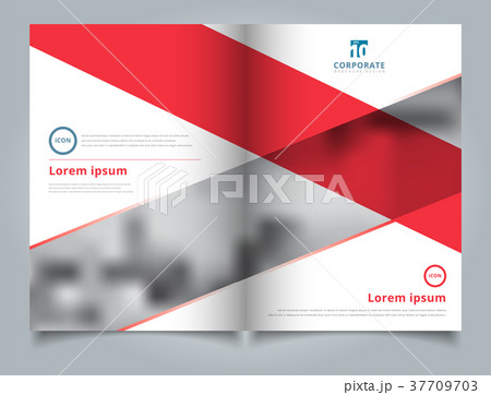 Brochure layout design template geometric circle Brochure layout design template geometric circle 37709703