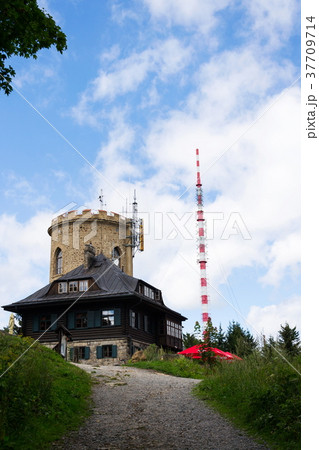 Josefs lookout tower at Mount Klet, Czech Republic Josefs lookout tower at Mount Klet, Czech Republic 37709714