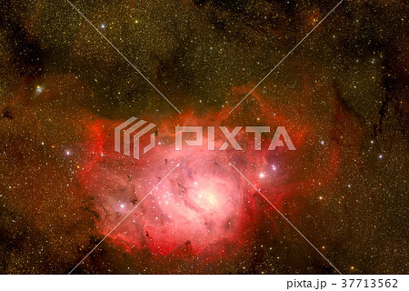 Lagoon Nebula located in the constellation 37713562