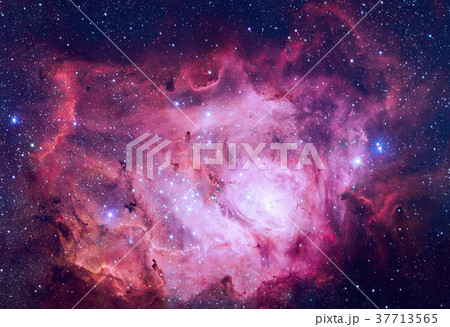 Lagoon Nebula located in the constellation 37713565